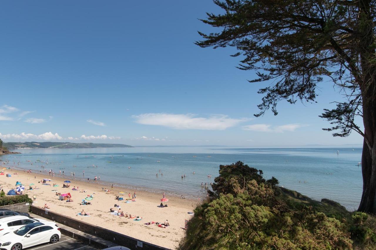 Pleasant View - Direct Beach Access, Sea Views And Parking Saundersfoot Exteriör bild