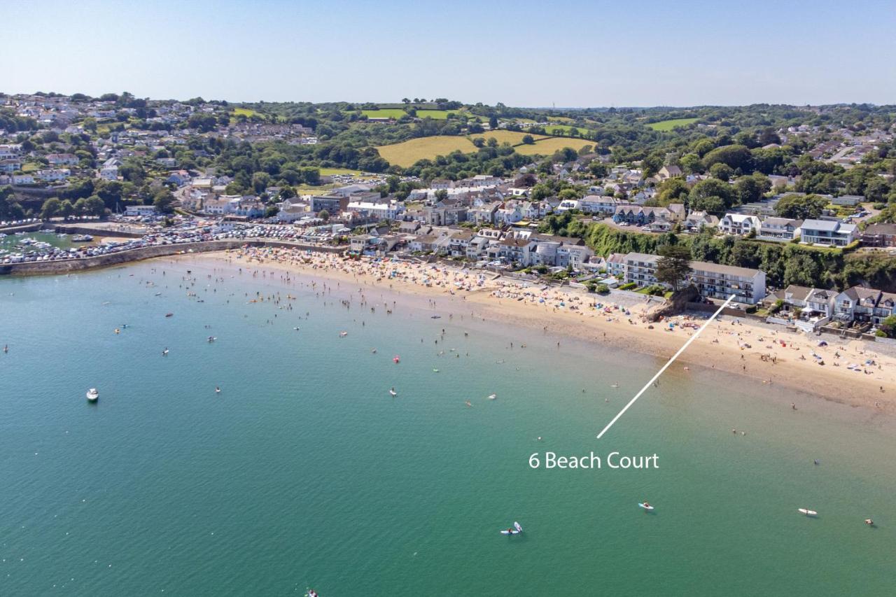 Pleasant View - Direct Beach Access, Sea Views And Parking Saundersfoot Exteriör bild